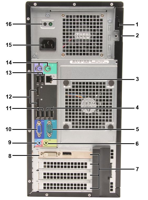 OptiPlex 7020 Visual Guide to your Computer Dell Canada