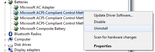 Microsoft Composite Battery Driver Missing Windows 10