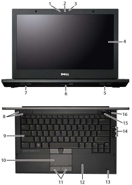 Latitude E4310 Visual Guide To Your Computer Dell Us