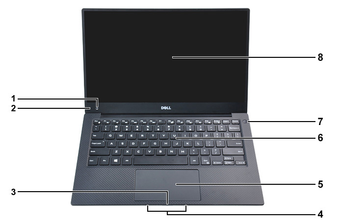 Xps 13 9343 Visual Guide To Your Computer Dell Us