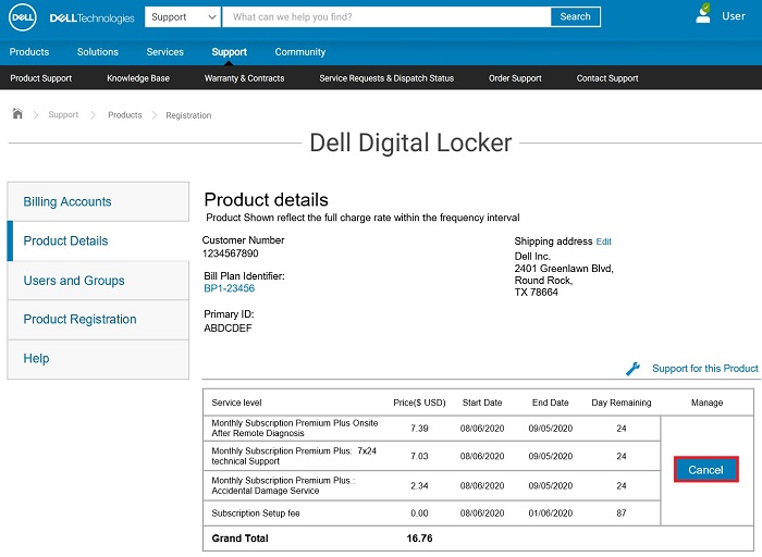 How to Cancel Consumer Subscription Service Warranty Dell US