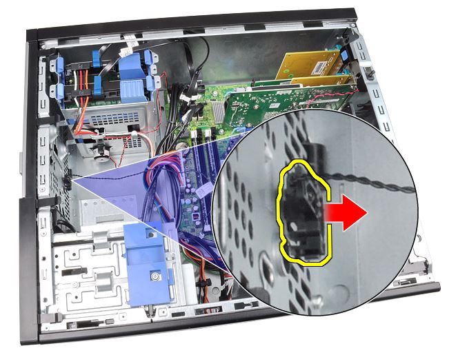OptiPlex 7010 Mini Tower (MT) Removal Guide for the Power Switch Cable