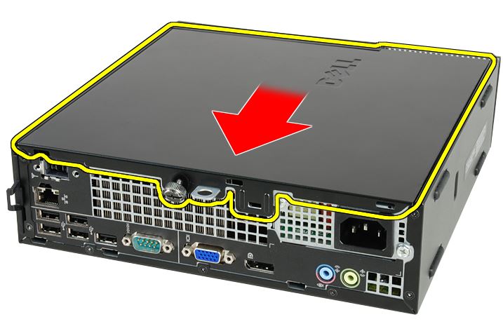 Dell OptiPlex 7010 Ultra Small Form Factor (USFF)-Entfernungs Leit ...