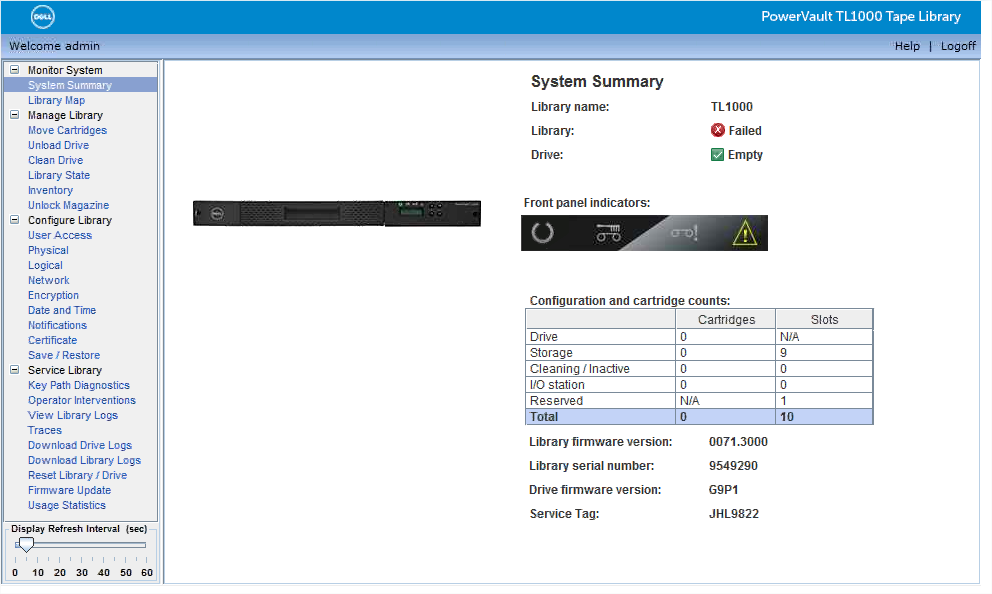 etiqueta de SLN303451_en_US__5service tl1000