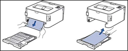 Como eliminar emperramento de papel na impressora a laser Dell E310dw