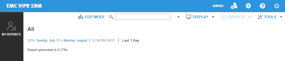 EMC M&amp;R | Watch4net | ViPR SRM: Missing reports and dashboards 