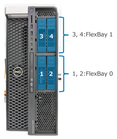 Precision 50および70 Towerのnvmeを交換する方法 英語 Dell 日本
