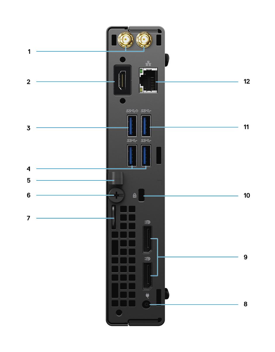 OptiPlex 5080 Guia visual para o seu computador Dell Brasil