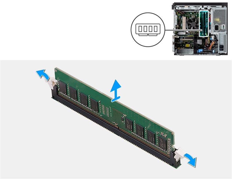 Dell 3650 和 3650 XE Precision 工作站内存模块