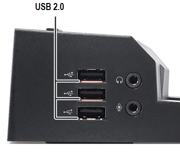The Rear Ports On The Latitude E5x50 E7x50 E7x40 E5x40 E7x70 E5x70 Systems Are Disabled When Docked On A E Port I Ii Or E Port Plus I