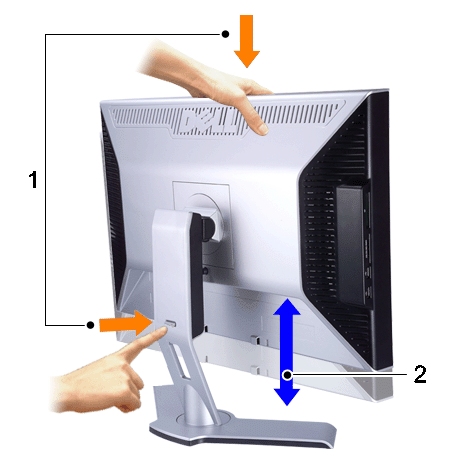 Instructions for Stand and Height Adjustments with Flat Panel Monitors ...