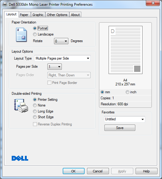 How to Open the Windows Printing Preferences Dialogue Dell US