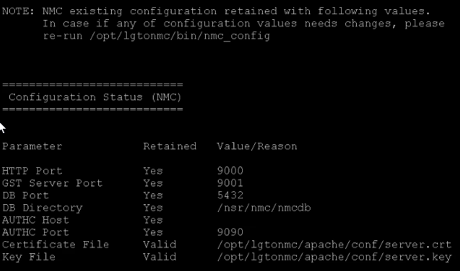 Networker 19.3: RPM Upgrade Retains Configuration on Linux systems ...