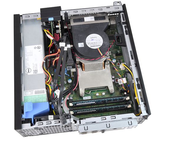 Optiplex 790 Small Form Factor Sff Removal Guide For The Heatsink Intrusion Switch Io Panel And Power Supply Dell Us