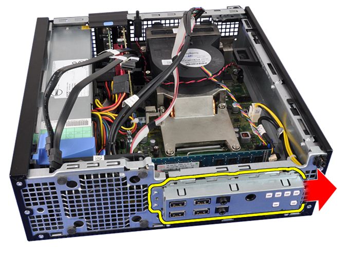 Optiplex 790 Small Form Factor Sff Removal Guide For The Heatsink Intrusion Switch Io Panel And Power Supply Dell Us