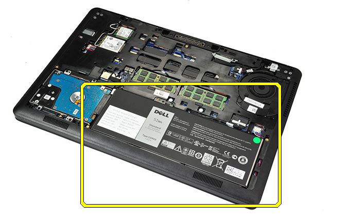 Latitude E5550 Removal Guide For The Sd Card Bottom Door Battery Keyboard Lattice And Memory Dell Us