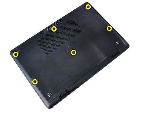 Latitude E5550 Removal Guide For The Sd Card Bottom Door Battery Keyboard Lattice And Memory Dell Us