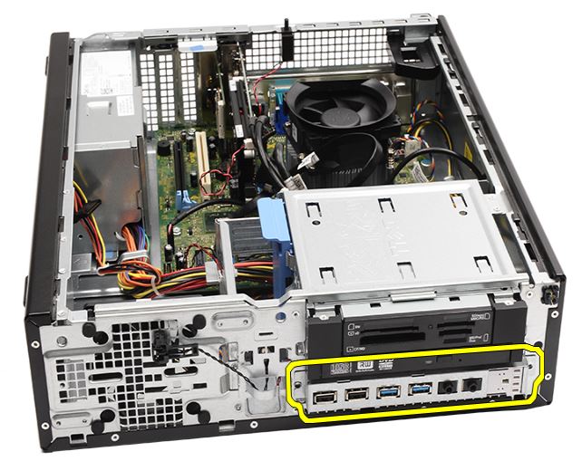OptiPlex 7010 Desktop (DT) Removal Guide for the Front Thermal Sensor