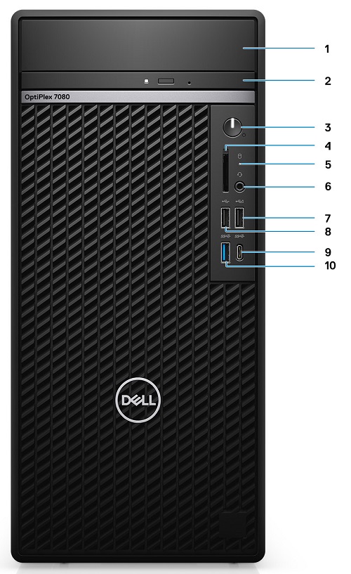 OptiPlex 7080 Visual Guide to your computer Dell US