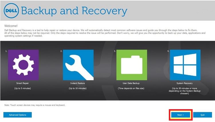 Dell Backup And Recovery 1 8 リカバリ Dell 日本