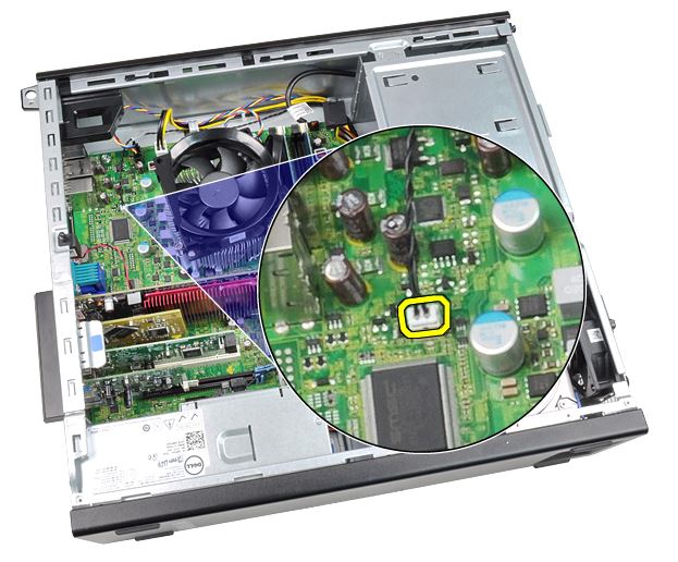 OptiPlex 7010 Desktop (DT) Removal Guide for the Front Thermal Sensor