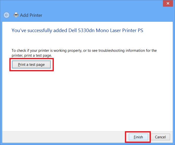 how to add printer to dell computer