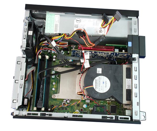OptiPlex 790 (SFF) Removal Guide for the Memory, Fan Shelter, System Fan, Power Switch Cable and