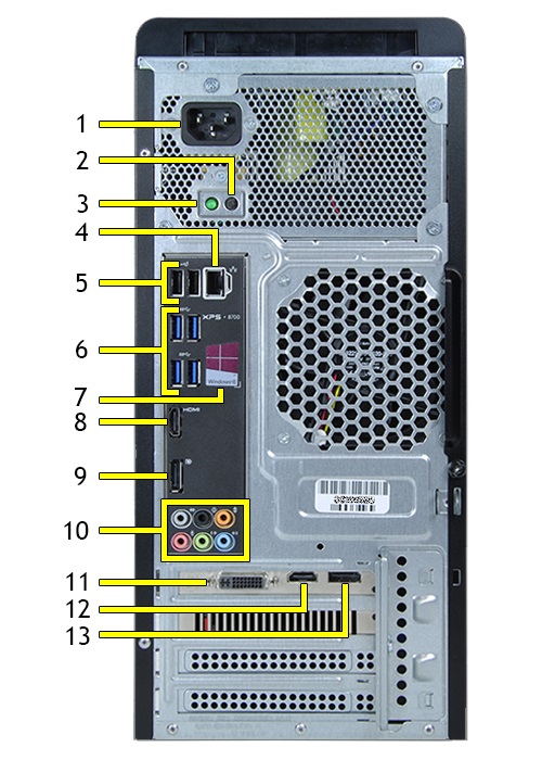 Guide visuel du système Dell XPS 8700 Dell France