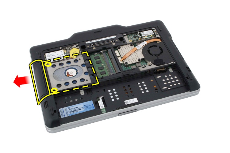 How to remove the Hard Drive from a Dell laptop Dell UK
