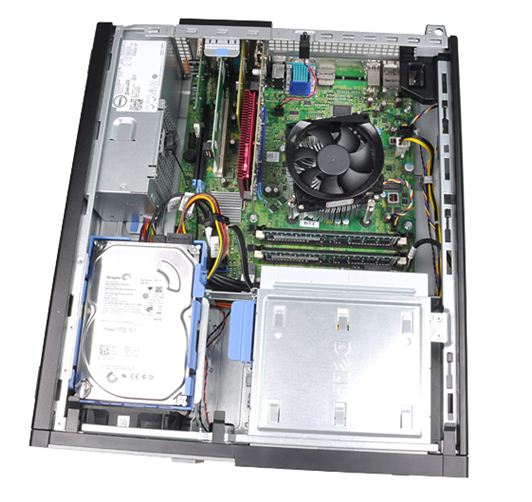 OptiPlex 990 Desktop (DT) Removal Guide for the Memory, Intrusion Switch, Internal Speaker, Heat