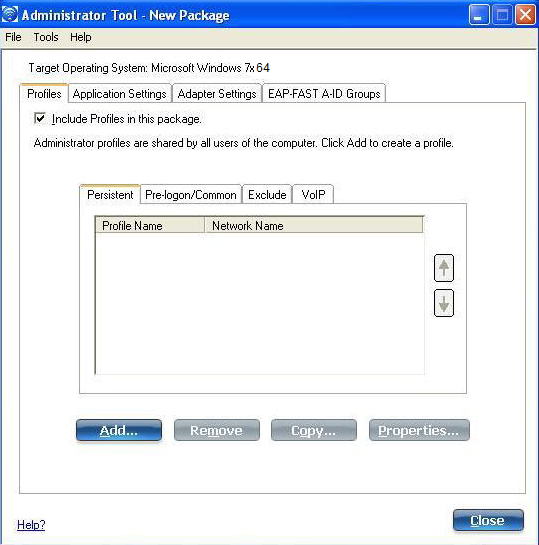 Intel proset adapter configuration utility настройка