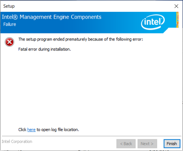Intel Management Engine Interface Treiber Lässt Sich Nicht Installieren