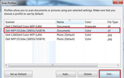 プリンタで自動原稿送り装置からスキャンできない  Dell 日本