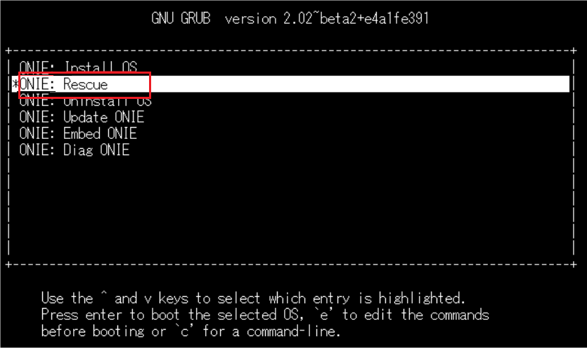  Open Network Install Environment ONIE 