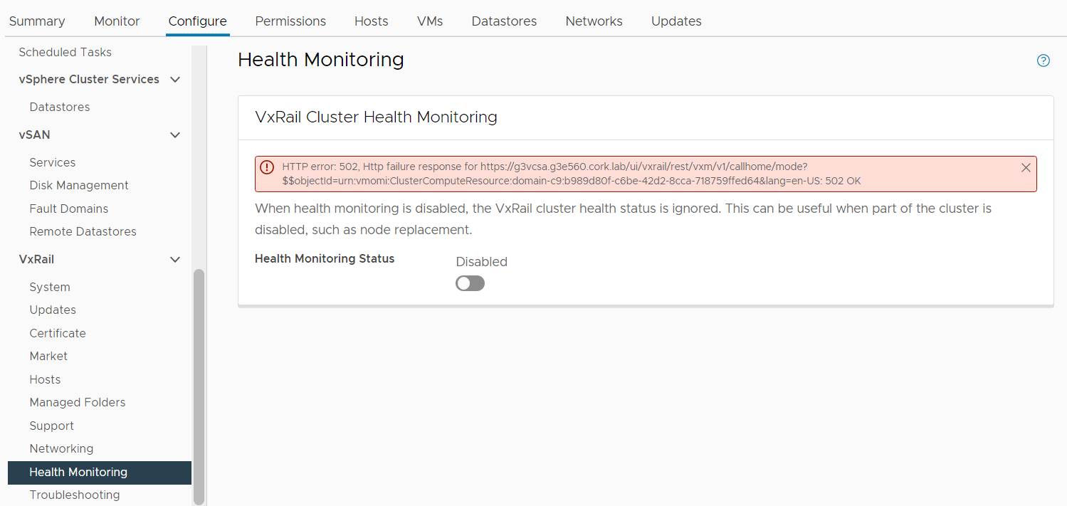 Dell Technologies VxRail Generating compliance report from VxRail plug