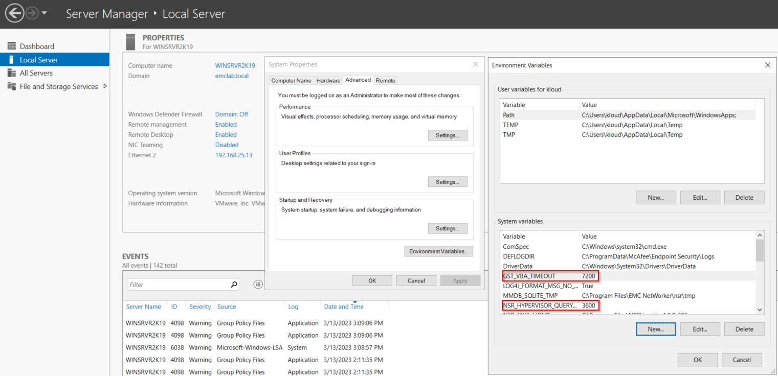 Server Manager Dashboard for Windows