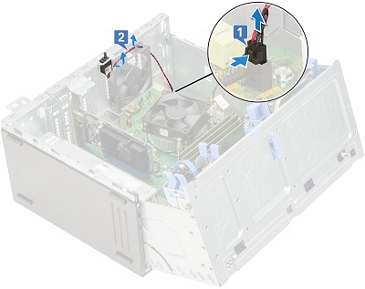 OptiPlex 5060 MT（ミニ タワー）顧客交換可能ユニット（CRU）の