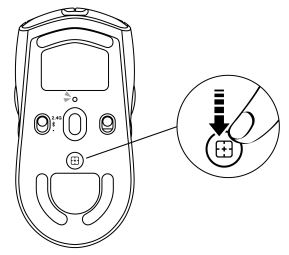 PPP ajustables del mouse inalámbrico para juegos Alienware 720M modo triple