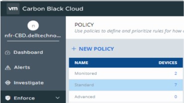 Selecting a policy set