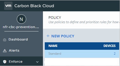 Selecting a policy set