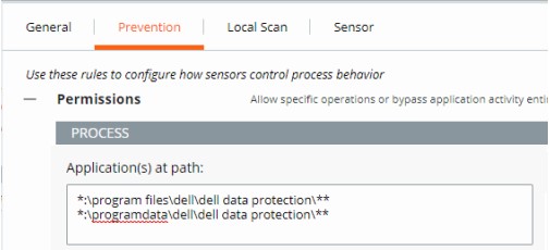 Setting a bypass