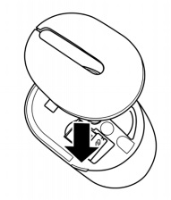 dell mobile wireless mouse ms3320w installing battery4