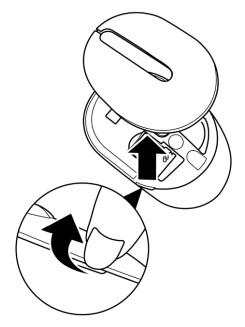 dell mobile wireless mouse ms3320w installing battery1