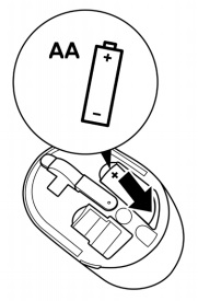 dell mobil trådlös mus ms3320w installerar Battery3