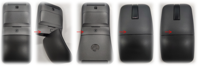 Mouse bottom half rotation