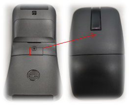 Pairing button and indicator light