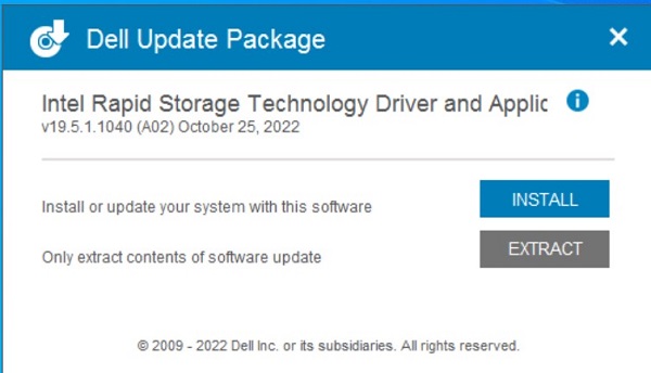 Opening the IRST Driver