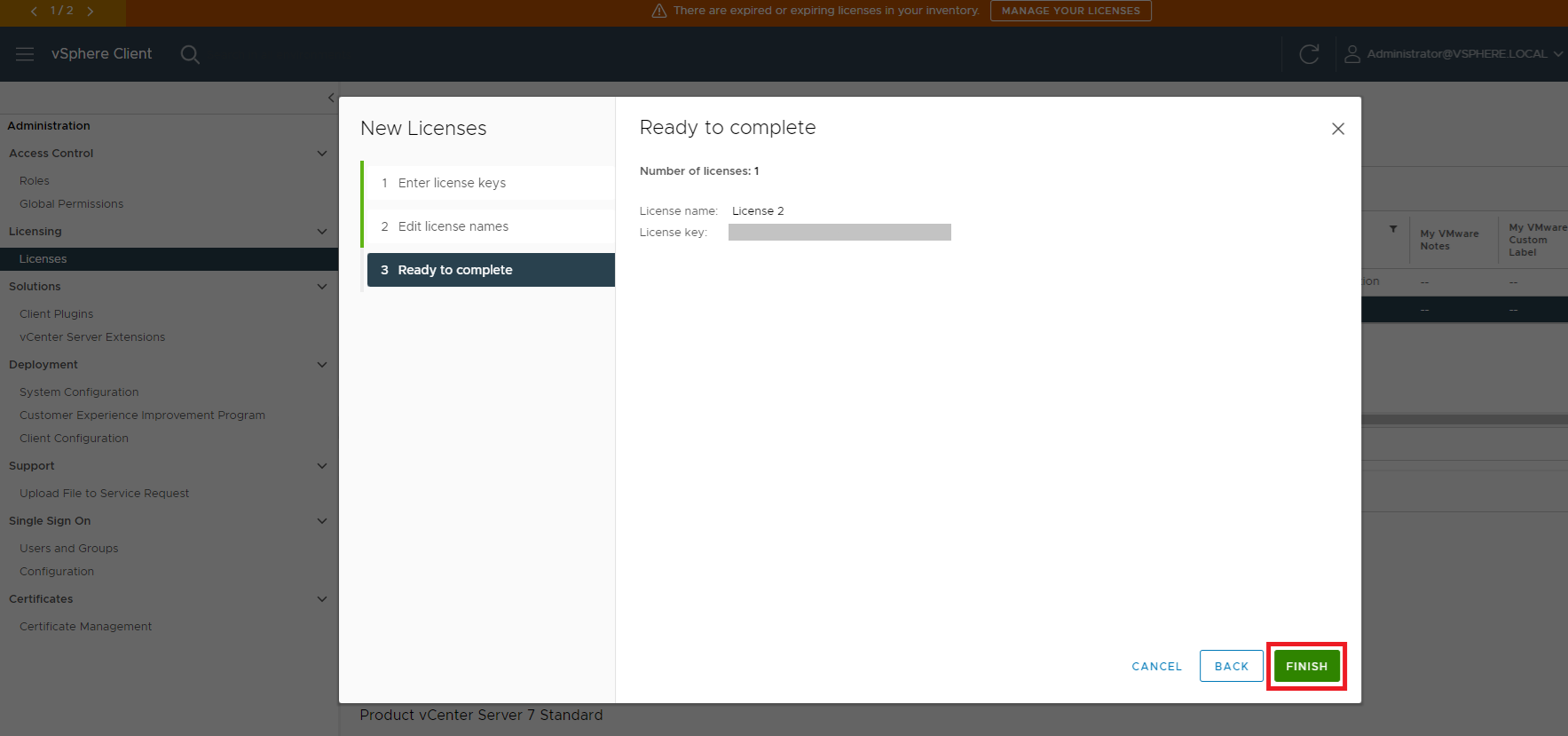 VxRail: How to Assign a Subscription License and Remove the Embedded ...