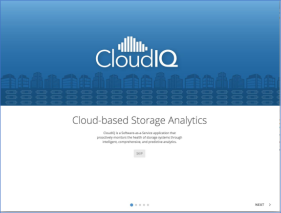 CloudIQ-klargjøringsskjerm 1