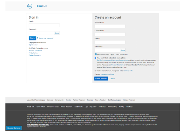Ekran logowania CloudIQ